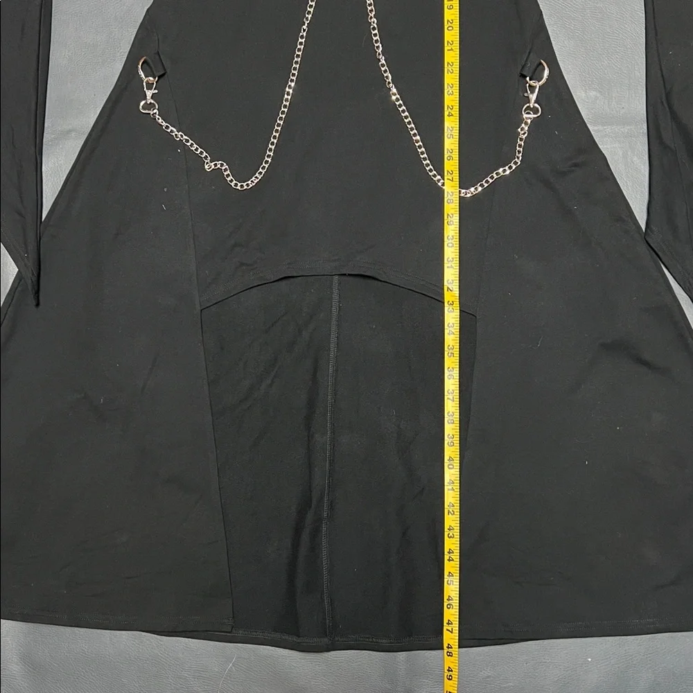 Killstar Malice in Chains Cloak Dress Black - Picture 13 of 13